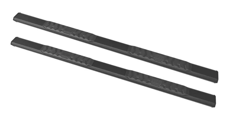 E1191 – BLACK HORSE Running Board, Black Aluminum Unlighted 4-1/2 Inch Width With Mounting Hardware